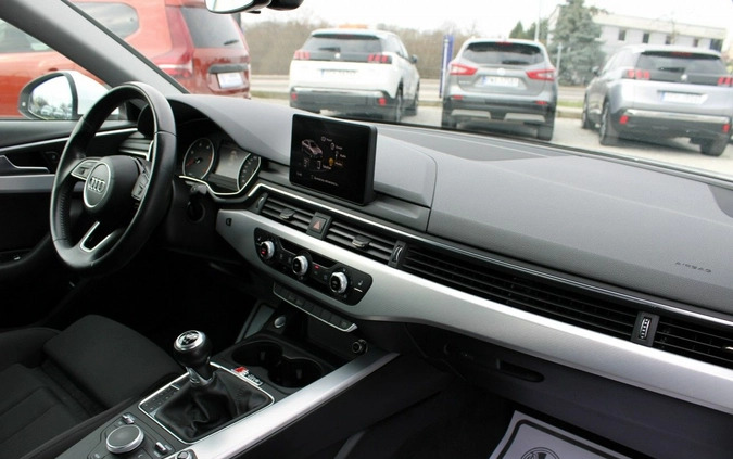 Audi A4 cena 78900 przebieg: 45000, rok produkcji 2017 z Obrzycko małe 232
